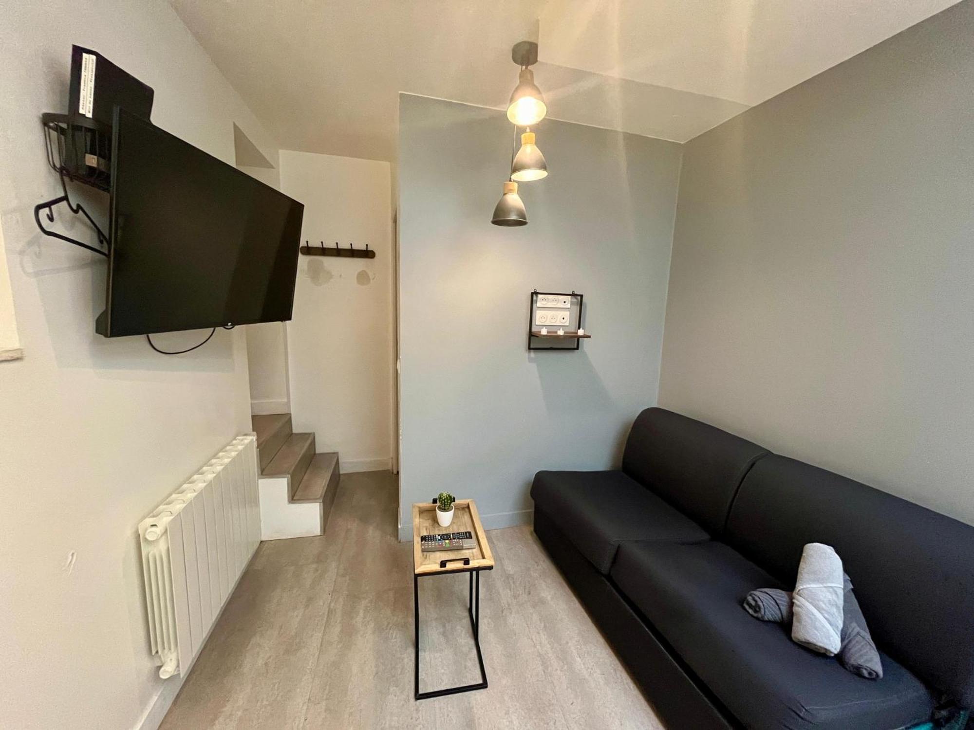 Escapade Romantique - Jacuzzi Et Parking Prive - 002 Apartment Rouen Luaran gambar